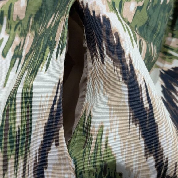 Preston & York Women's Elegant Full-Zip Jacket, Green/Brown, Size 8 - Picture 14 of 16